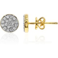 IF (D) Brillant-Goldohrringe (Annette) IF (D) Brillant-Goldohrringe (Annette)