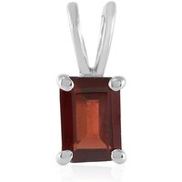 Mosambik-Granat-Silberanhänger Mosambik-Granat-Silberanhänger