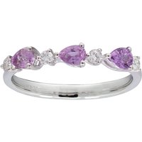 Pinkfarbener Saphir-Goldring (CIRARI) Pinkfarbener Saphir-Goldring (CIRARI)