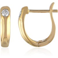 IF (D) Brillant-Goldohrringe (Annette) IF (D) Brillant-Goldohrringe (Annette)