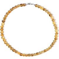 Citrin-Silberhalskette Citrin-Silberhalskette