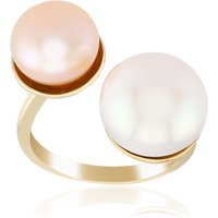 Süßwasserzuchtperlen-Silberring (TPC) Süßwasserzuchtperlen-Silberring (TPC)