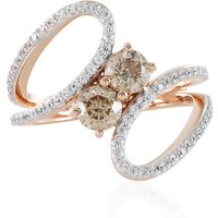 I2 Schokoladen-Brillant-Goldring (SUHANA) I2 Schokoladen-Brillant-Goldring (SUHANA)