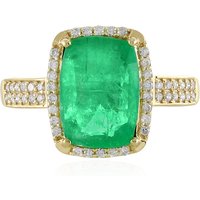 Äthiopischer Smaragd-Goldring (AMAYANI) Äthiopischer Smaragd-Goldring (AMAYANI)