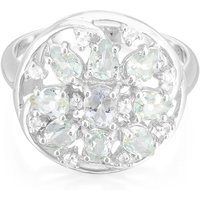 Paraiba-Turmalin-Silberring Paraiba-Turmalin-Silberring