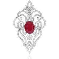 Madagaskar-Rubin-Goldanhänger (SUHANA) Madagaskar-Rubin-Goldanhänger (SUHANA)