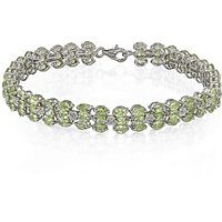 Paraiba-Turmalin-Silberarmband Paraiba-Turmalin-Silberarmband