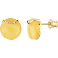 Baltischer Milky-Bernstein-Silberohrringe (dagen) Baltischer Milky-Bernstein-Silberohrringe (dagen)