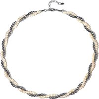Edelstein-Silberhalskette Edelstein-Silberhalskette