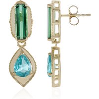 Edelstein-Goldohrringe (Adela Gold) Edelstein-Goldohrringe (Adela Gold)