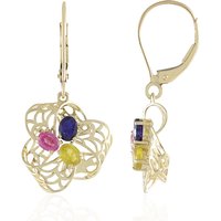 Madagaskar-Saphir-Goldohrringe (Ornaments by de Melo) Madagaskar-Saphir-Goldohrringe (Ornaments by de Melo)