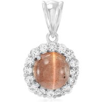 Skapolith-Katzenauge-Silberanhänger Skapolith-Katzenauge-Silberanhänger