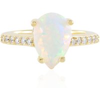 Welo-Opal-Silberring Welo-Opal-Silberring