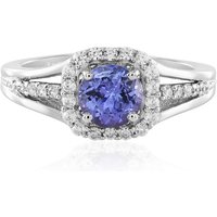 Tansanit-Silberring Tansanit-Silberring