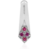 Burmesischer Rubin-Silberanhänger (Pallanova) Burmesischer Rubin-Silberanhänger (Pallanova)