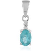 Blauer Apatit-Silberanhänger Blauer Apatit-Silberanhänger