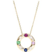 Edelstein-Goldhalskette (CIRARI) Edelstein-Goldhalskette (CIRARI)