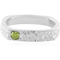 Grüner Ceylon-Zirkon-Silberring Grüner Ceylon-Zirkon-Silberring