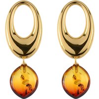 Baltischer Sunrise-Bernstein-Silberohrringe (dagen) Baltischer Sunrise-Bernstein-Silberohrringe (dagen)