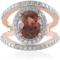 Himbeer-Zirkon-Goldring (SUHANA) Himbeer-Zirkon-Goldring (SUHANA)