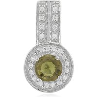 Kupfer-Turmalin-Silberanhänger Kupfer-Turmalin-Silberanhänger