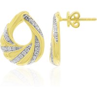 SI1 (G) Brillant-Goldohrringe (Annette) SI1 (G) Brillant-Goldohrringe (Annette)