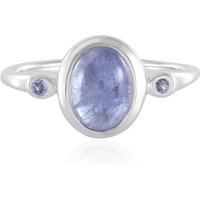 Tansanit-Silberring Tansanit-Silberring