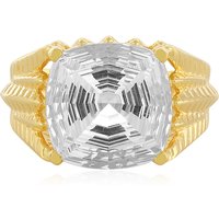 Weißer Quarz-Silberring Weißer Quarz-Silberring