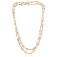 Süßwasserzuchtperlen-Silberhalskette (TPC) Süßwasserzuchtperlen-Silberhalskette (TPC)