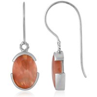 Java-Feder-Achat-Silberohrringe (Bali Barong) Java-Feder-Achat-Silberohrringe (Bali Barong)