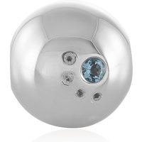 Santa Maria-Aquamarin-Silberanhänger (MONOSONO COLLECTION) Santa Maria-Aquamarin-Silberanhänger (MONOSONO COLLECTION)