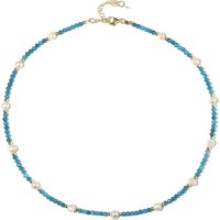 Edelstein-Silberhalskette (Riya) Edelstein-Silberhalskette (Riya)