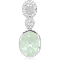 Prehnit-Silberanhänger Prehnit-Silberanhänger