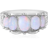 Welo-Opal-Silberring Welo-Opal-Silberring