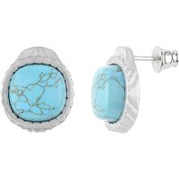 Türkis-Silberohrringe (dagen) Türkis-Silberohrringe (dagen)