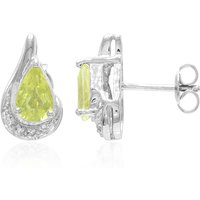 Kupfer-Turmalin-Silberohrringe Kupfer-Turmalin-Silberohrringe