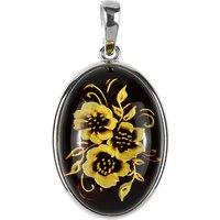 Baltischer Bernstein-Silberanhänger (dagen) Baltischer Bernstein-Silberanhänger (dagen)