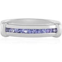 Tansanit-Silberring Tansanit-Silberring