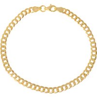 Silber-Panzerarmband – 3,6 g – 19 cm – vergoldet Silber-Panzerarmband – 3,6 g – 19 cm – vergoldet