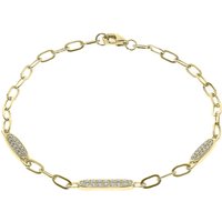 SI1 (H) Brillant-Goldarmband (CIRARI) SI1 (H) Brillant-Goldarmband (CIRARI)