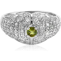 Kupfer-Turmalin-Silberring Kupfer-Turmalin-Silberring