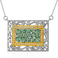 Mint-Kyanit-Silbercollier (Dallas Prince Designs) Mint-Kyanit-Silbercollier (Dallas Prince Designs)