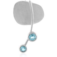 Himmelblauer Topas-Silberanhänger (MONOSONO COLLECTION) Himmelblauer Topas-Silberanhänger (MONOSONO COLLECTION)