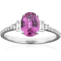 Pinkfarbener Saphir-Goldring (CIRARI) Pinkfarbener Saphir-Goldring (CIRARI)