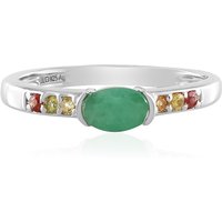 Socoto-Smaragd-Silberring Socoto-Smaragd-Silberring