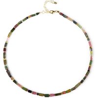 Turmalin-Silberhalskette Turmalin-Silberhalskette