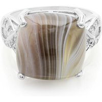 Botswana-Achat-Silberring Botswana-Achat-Silberring