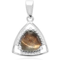 Rotes Tigerauge-Silberanhänger Rotes Tigerauge-Silberanhänger