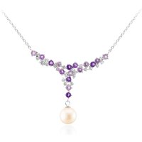 Amethyst–Silbercollier Amethyst–Silbercollier