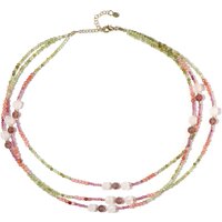 Edelstein-Silberhalskette (Riya) Edelstein-Silberhalskette (Riya)